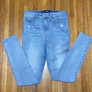 Ultra high rise super skinny jeans